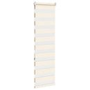 zebragardin marmorbeige 40x150 cm stofbredde 35,9 cm polyester
