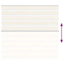 zebragardin marmorbeige 165x150 cm stofbredde 160,9cm polyester