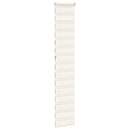 zebragardin marmorbeige 40x230 cm stofbredde 35,9 cm polyester