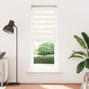 zebragardin marmorbeige 75x230 cm stofbredde 70,9 cm polyester