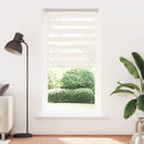 zebragardin marmorbeige 95x230 cm stofbredde 90,9 cm polyester
