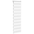 zebragardin hvid 40x100 cm stofbredde 35,9 cm polyester