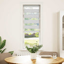 zebragardin hvid 45x100 cm stofbredde 40,9 cm polyester