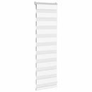 zebragardin hvid 45x100 cm stofbredde 40,9 cm polyester