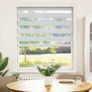 zebragardin hvid 115x100 cm stofbredde 110,9 cm polyester