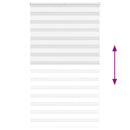 zebragardin hvid 120x230 cm stofbredde 115,9 cm polyester