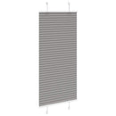 Plisségardin Antracit 60x100 cm Stofbredde 59,4 cm Polyester