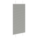 Plisségardin Antracit 60x100 cm Stofbredde 59,4 cm Polyester