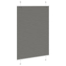 Plisségardin Antracit 95x100 cm Stofbredde 94,4 cm Polyester