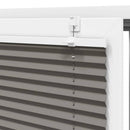 Plisségardin Antracit 95x100 cm Stofbredde 94,4 cm Polyester