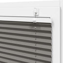 Plisségardin Antracit 95x100 cm Stofbredde 94,4 cm Polyester