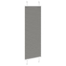 Plisségardin Antracit 50x150 cm Stofbredde 49,4 cm Polyester