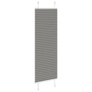Plisségardin Antracit 50x150 cm Stofbredde 49,4 cm Polyester