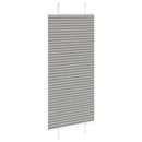 Plisségardin Antracit 65x150 cm Stofbredde 64,4 cm Polyester