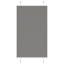 Plisségardin Antracit 70x150 cm Stofbredde 69,4 cm Polyester