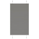 Plisségardin Antracit 80x150 cm Stofbredde 79,4 cm Polyester