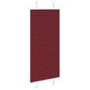 Plisségardin Bordeauxrød 65x150 cm Stofbredde 64,4 cm Polyester