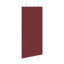 Plisségardin Bordeauxrød 65x150 cm Stofbredde 64,4 cm Polyester