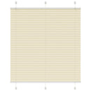 Plisségardin fløde 115x150 cm Stofbredde 114,4 cm Polyester