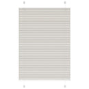 Plisségardin Lysegrå 95x100 cm Stofbredde 94,4 cm Polyester