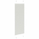 Plisségardin Lysegrå 50x150 cm Stofbredde 49,4 cm Polyester
