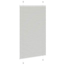 Plisségardin Lysegrå 70x150 cm Stofbredde 69,4 cm Polyester