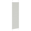 Plisségardin Lysegrå 65x200 cm Stofbredde 64,4 cm Polyester