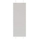 Plisségardin Lysegrå 70x200 cm Stofbredde 69,4 cm Polyester
