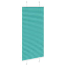 Plisségardin Benzin Grøn 65x100 cm Stofbredde 64,4 cm Polyester