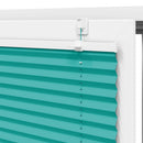 Plisségardin Benzin Grøn 65x100 cm Stofbredde 64,4 cm Polyester
