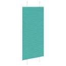 Plisségardin Benzin Grøn 55x150 cm Stofbredde 54,4 cm Polyester