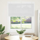 Plisségardin Hvid 115x100 cm Stofbredde 114,4 cm Polyester