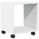 rulleskab 37x33x42,5 cm konstrueret træ hvid