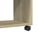 rullebord 37x33x42,5 cm konstrueret træ sonoma-eg