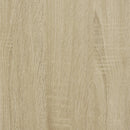 rullebord 37x33x42,5 cm konstrueret træ sonoma-eg