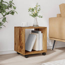 rullebord 37x33x42,5 cm konstrueret træ gammelt trælook