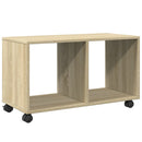 rullebord 72x33x42,5 cm konstrueret træ sonoma-eg