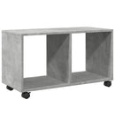rullebord 72x33x42,5 cm konstrueret træ betongrå