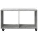 rullebord 72x33x42,5 cm konstrueret træ betongrå