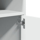 rullebord 60x48x81 cm konstrueret træ hvid