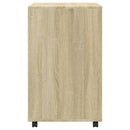 rullebord 60x48x81 cm konstrueret træ sonoma-eg
