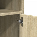 rullebord 60x48x81 cm konstrueret træ sonoma-eg