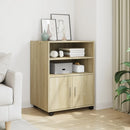 rullebord 60x48x81 cm konstrueret træ sonoma-eg