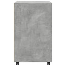 rullebord 60x48x81 cm konstrueret træ betongrå