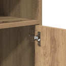 rullebord 60x48x81 cm konstrueret træ egetræsfarve