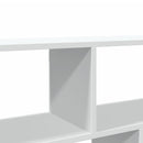 væghylde 100x25x50 cm konstrueret træ hvid