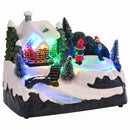 Mini Juleby 16 x 11,5 x 13 cm Plastik Flerfarvet
