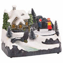 Mini Juleby 16 x 11,5 x 13 cm Plastik Flerfarvet