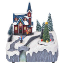 Julelandsby dekoration 20,5 x 17 x 21 cm Plastik Flerfarvet
