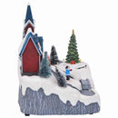 Julelandsby dekoration 20,5 x 17 x 21 cm Plastik Flerfarvet